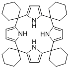 TETRAKIS(SPIROCYCLOHEXANE)CALIX(4)PYRROLE Struktur