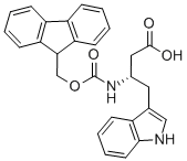 (ΒS)-Β-[[(9H-芴-9-甲氧基)羰基]氨基]-1H-吲哚-3-丁酸, 353245-98-4, 结构式