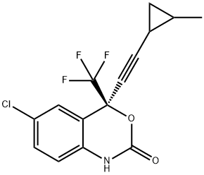 rac Methyl Efavirenz 化学構造式