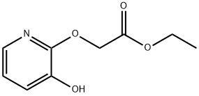 Acetic acid, [(3-hydroxy-2-pyridinyl)oxy]-, ethyl ester (9CI) Struktur