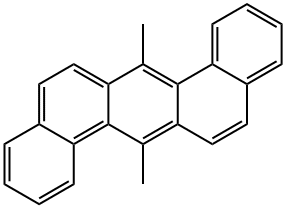 7,14-dimethyldibenz(a,h)anthracene Struktur