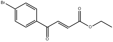 (E)-ETHYL 4-(4-BROMOPHENYL)-4-OXOBUT-2-ENOATE 结构式