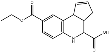353484-61-4 8-(エトキシカルボニル)-3A,4,5,9B-テトラヒドロ-3H-シクロペンタ[C]キノリン-4-カルボン酸