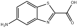 2-Benzothiazolecarboxylicacid,5-amino- Structure