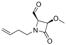 2-Azetidinecarboxaldehyde,1-(3-butenyl)-3-methoxy-4-oxo-,(2R,3R)-(9CI) Struktur