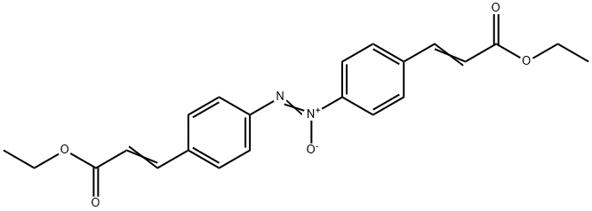 Azoxybenzene-4,4'-bis(propenoic acid ethyl) ester,3535-50-0,结构式