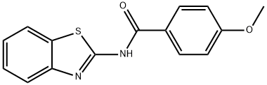 N-(1,3-benzothiazol-2-yl)-4-methoxybenzamide Struktur
