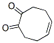 5-Cyclooctene-1,2-dione Structure