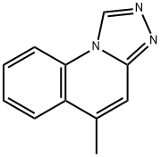 5-Methyl-s-triazolo[4,3-a]quinoline 结构式