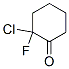 Cyclohexanone,  2-chloro-2-fluoro-|