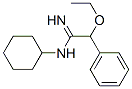 N1-Cyclohexyl-2-ethoxy-2-phenylacetamidine Structure