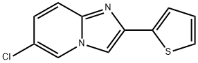 6-CHLORO-2-THIOPHEN-2-YL-IMIDAZO[1,2-A]피리딘