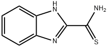 1H-苯并咪唑-2-硫代甲酰胺 结构式