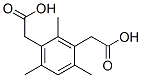 2,4,6-TRIMETHYL-1,3-BENZENEDIACETIC ACID 化学構造式