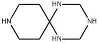 1,3,5,9-Tetraazaspiro[5.5]undecane(9CI) 化学構造式