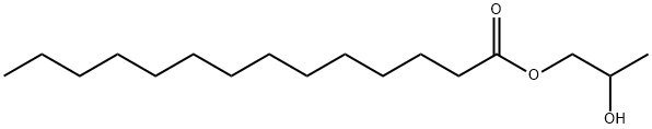 2-hydroxypropyl myristate,3539-38-6,结构式