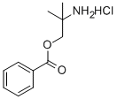 1-(BENZOYLOXY)-2-METHYL-2-PROPANAMINIUM CHLORIDE Structure