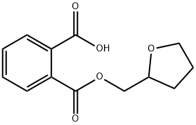 tetrahydrofurfuryl hydrogen phthalate Structure