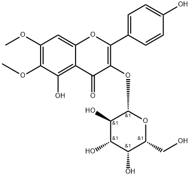 3-(beta-D-Galactopyranosyloxy)-5-hydroxy-2-(4-hydroxyphenyl)-6,7-dimethoxy-4H-1-benzopyran-4-one price.