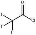 Trifluoroacetyl chloride Struktur