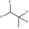 Pentafluoroethane Struktur