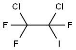 1,2-二氯-2-碘-1,1,2-三氟乙烷 结构式