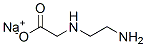 (2-Aminoethylamino)acetic acid sodium salt Structure