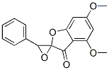 4,6-Dimethoxy-3'-phenylspiro[benzofuran-2(3H),2'-oxiran]-3-one|