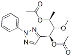 (1S,2S,3S)-2-Methoxy-1-(2-phenyl-2H-1,2,3-triazol-4-yl)-1,3-butanediol diacetate,35405-78-8,结构式