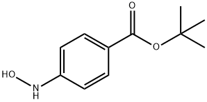 Benzoic acid, 4-(hydroxyamino)-, 1,1-dimethylethyl ester (9CI) 结构式