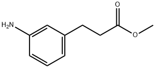 3-(3-氨基苯基)丙酸甲酯, 35418-08-7, 结构式