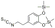 [4-(2-Isothiocyanatoethyl)-1,2-phenylene]bis(oxy)bis(trimethylsilane)|