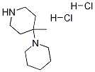 4'-Methyl-[1,4']bipiperidinyl dihydrochloride Struktur