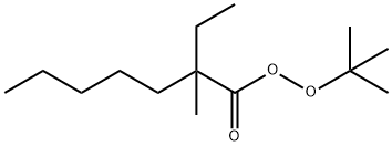 2-Ethyl-2-methylheptaneperoxoic acid tert-butyl ester Structure