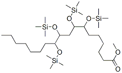 35437-03-7 7,8,10,11-Tetrakis[(trimethylsilyl)oxy]octadecanoic acid methyl ester