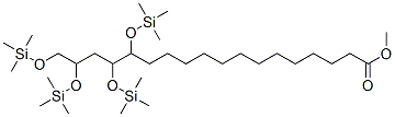 14,15,17,18-Tetrakis[(trimethylsilyl)oxy]octadecanoic acid methyl ester|