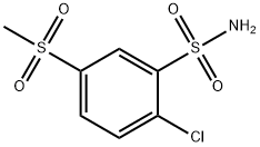 2-CHLORO-5-METHANESULFONYL-BENZENESULFONAMIDE|2-氯-5-甲磺酰基苯-1-磺酰胺