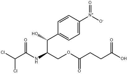 琥珀酸氯霉素 结构式