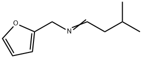 2-furfuryl-N-(3-methylbutylidene)amine Struktur