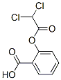 2-[(Dichloroacetyl)oxy]benzoic acid Structure