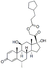 3545-59-3 11beta,17,21-trihydroxy-6alpha-methylpregna-1,4-diene-3,20-dione 21-(3-cyclopentylpropionate) 