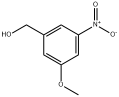 (3-METHOXY-5-NITROPHENYL)METHANOL 结构式