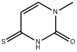 1-Methyl-4-thioxo-3,4-dihydropyrimidine-2(1H)-one Structure