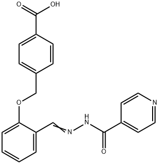 354561-77-6 (E)-4 - ((2 - ((2-异烟酰基亚肼基)甲基)苯氧基)甲基)苯甲酸