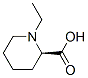 2-Piperidinecarboxylicacid,1-ethyl-,(2R)-(9CI) 化学構造式