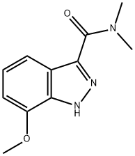 7-METHOXY-N,N-DIMETHYL-1H-INDAZOLE-3-CARBOXAMIDE|