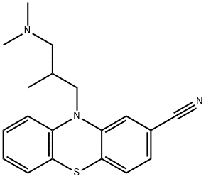 氰美马嗪, 3546-03-0, 结构式