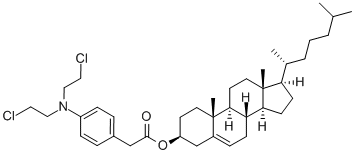 苯芥胆甾醇 结构式
