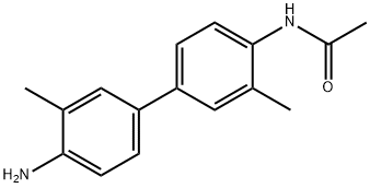 3,3'-dimethyl-N-acetylbenzidine Structure