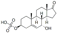 Androst-5-en-17-one,7-hydroxy-3-(sulfooxy)-,(3beta,7alpha)-(9CI) Structure
